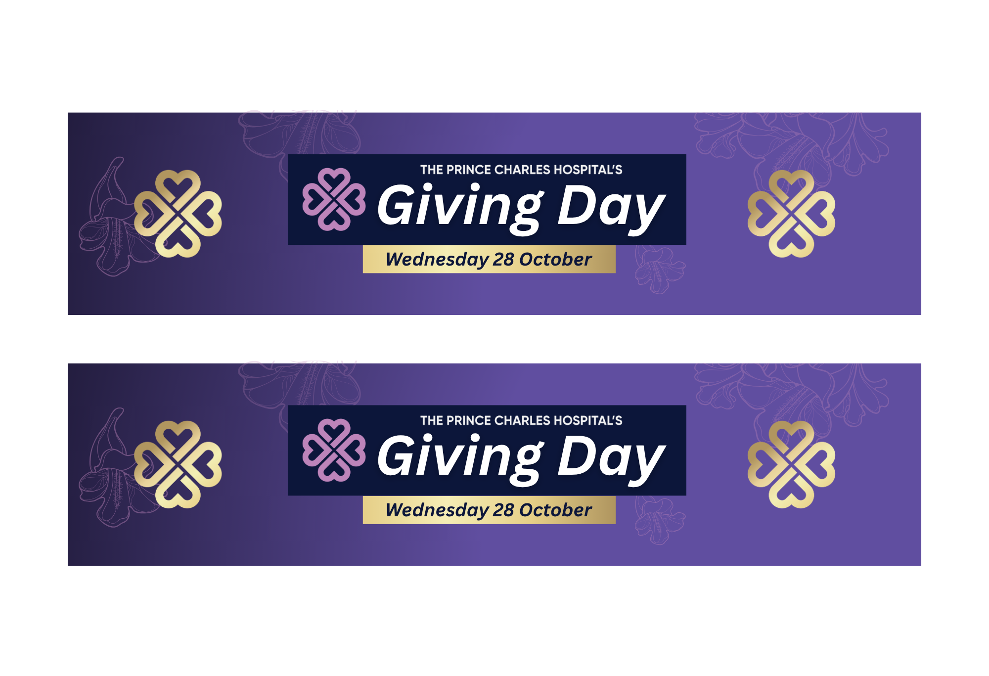 Giving Day Donation Tin Wraps