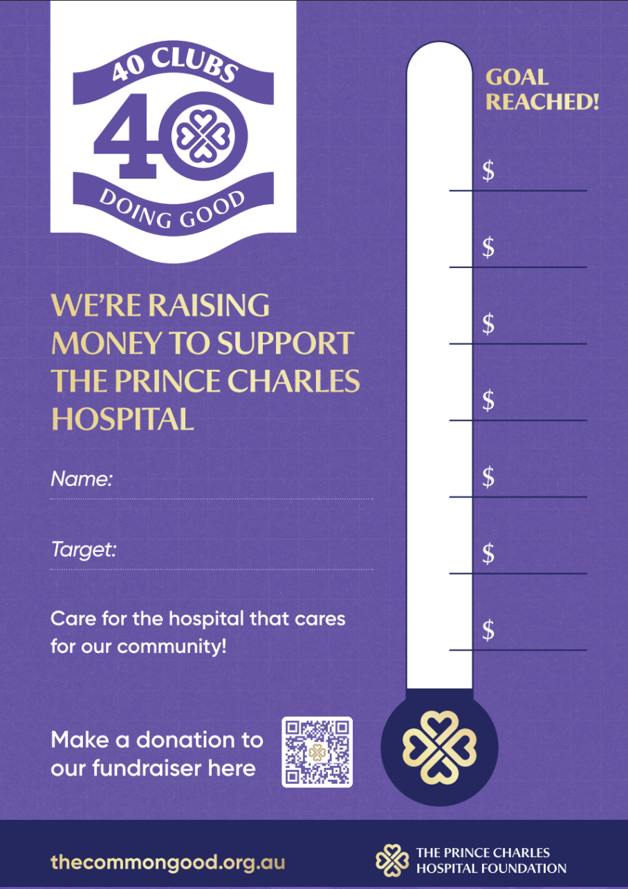 Club Fundraising Tally Poster - TPCH